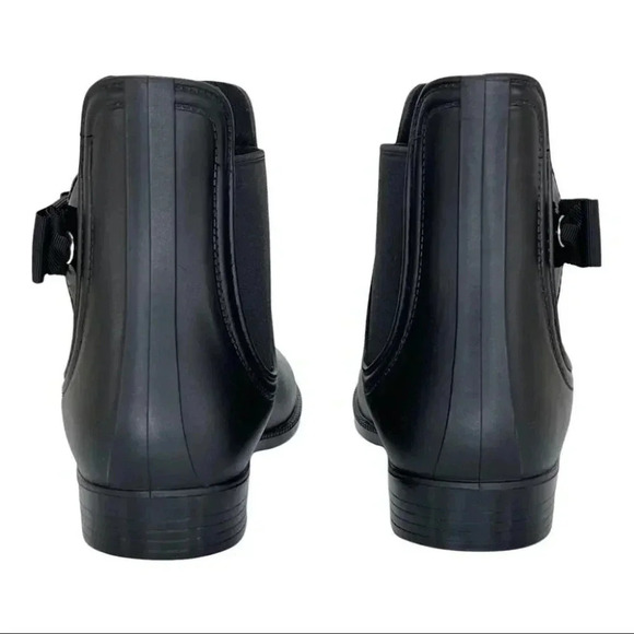 Charter Club Meradeth Black Matte Womens Rain Booties Size 10M - Picture 7 of 14